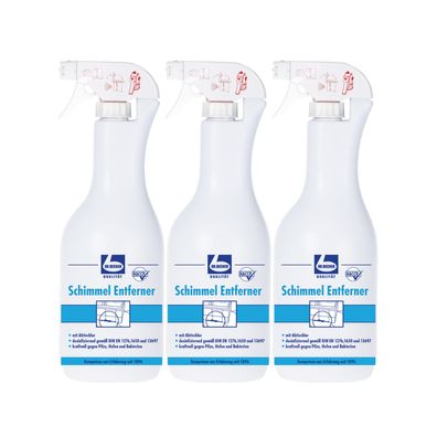 Dr. Becher Schimmel Entferner 3x1 l Schimmelreiniger Bad Keller