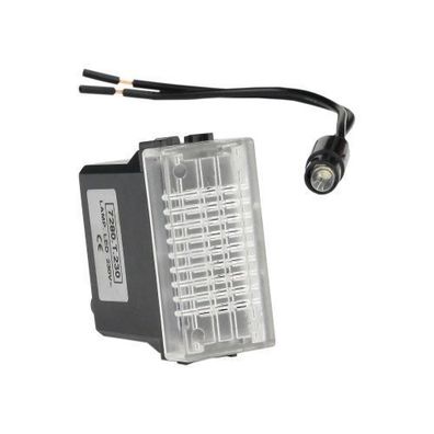 Leuchtmelder LED transparent 230V Kontrollampe