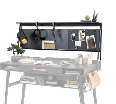 Cilek DARK METAL Schreibtisch-Aufsatz, 134 x 66 x 16 cm