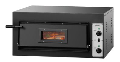 Bartscher Pizzaofen CT 100 schwarz Elektro Pizza Ofen 4x 30 cm Pizzen Gastlando