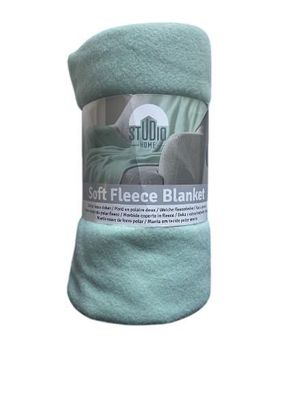 Soft Fleece Decken Türkis