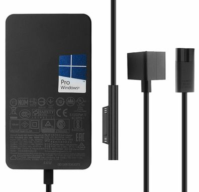 Original Microsoft 44W Netzteil Mod. 1800 Surface Pro Go 4 5 6 7 8 10 X Laptop