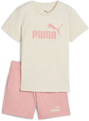 Puma Kinder Knitted Suits ESS No.1 Logo Tee and Shorts Set PS 685240