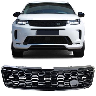 Sport Kühlergrill Schwarz Glanz für Land Rover Discovery Sport L550 ab 2020