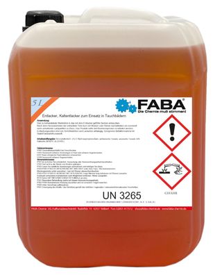 5 L Lackex 2000 A Kaltentlacker Entlacker Farbentferner