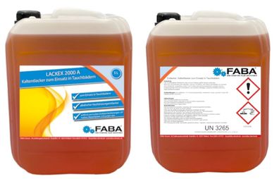 2 x 5 L Lackex 2000 A Kaltentlacker Entlacker Farbentferner
