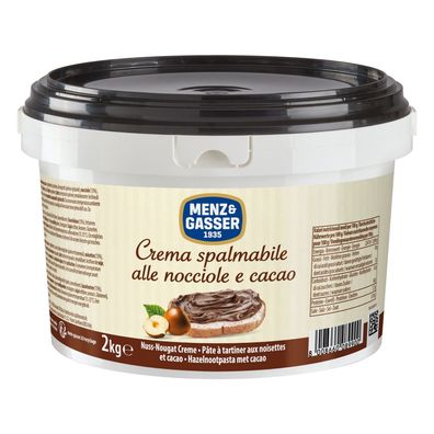 Menz & Gasser Nuss-Nougat-Creme 2 kg