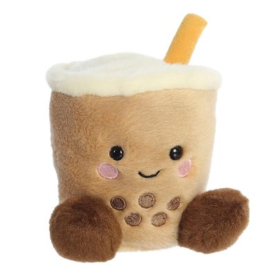 Aurora, 33687 Palm Pals Boba Bubbletea, Plüschtier, Braun, 13cm