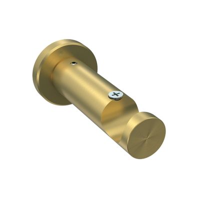 Gardinenstangen Träger 1-lauf Ø 20 mm Messing-Optik Platon WA 7,5 cm Interdeco