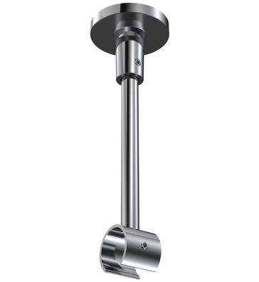 Deckenträger 1-lauf Ø 20 mm Chrom Sonette (DA 13 cm) Interdeco