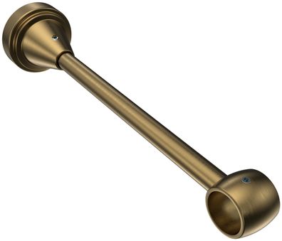 Gardinenstangen Träger 1-lauf Ø 16 mm Messing Antik Priums WA 17 cm Interdeco