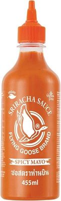 Flying Goose Sriracha Chili-Mayo scharf 455 ml Die Flying Goose Sriracha Chili-Mayo