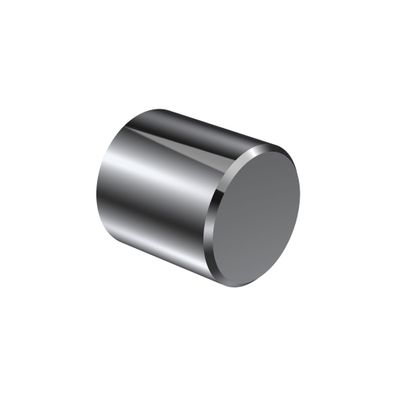 Interdeco Endstück Kappe Chrom für Gardinenstangen 20 mm Ø, 2 Stk