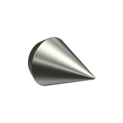 Endstück Doppelkegel Edelstahl für Gardinenstangen 16 mm Ø Interdeco, 2 Stk