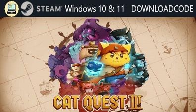 NEU PC Computer Spiel Cat Quest III für Windows 10 11 STEAM Download Code Key