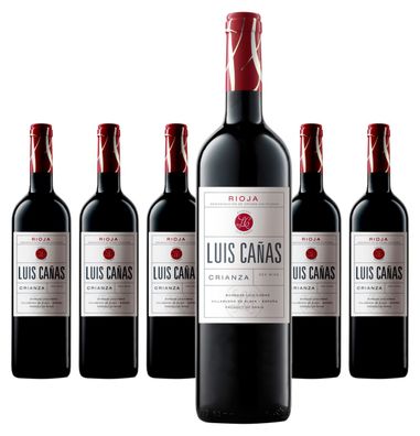 6 x Luis Canas Crianza Rioja D.O. 0,5l – 2022