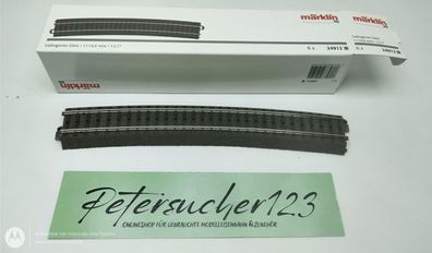 Märklin H0 1 x gebogenes C-Gleis 24912 R 1114,6 mm/12,1°aus OVP