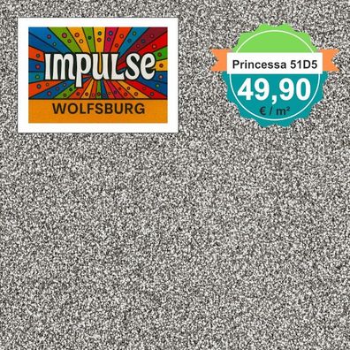 Vorwerk Princessa 51D5 Velours 400 oder 500 cm breit - keine Versandkosten