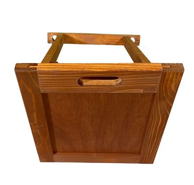 Fußstütze ungepolstert Nord. Fichte für Strandkorb