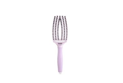 Olivia Garden Finger Brush Care Iconic Boar & Nylon Ethereal Lavender