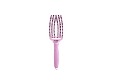 Olivia Garden Finger Brush Care Iconic Boar & Nylon Celestial Pink