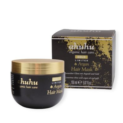ahuhu organic hair care GOLD Argan Hair Mask 150ml