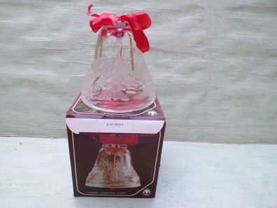 alte Kristallglasglocke Walther Glas OVP 10,5cm