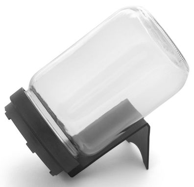 Sprossenglas Anthrazit 1 Stück - Keimsprossen & Keimlinge einfach zuhause ziehen