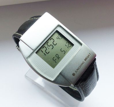 Schöne Junghans Mega 1 Herren Funkarmbanduhr Guter Zustand