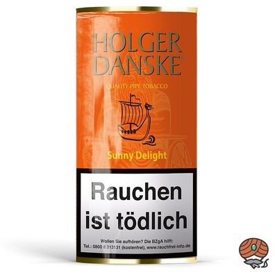 Holger Danske Sunny Delight Pfeifentabak 40g Pouch