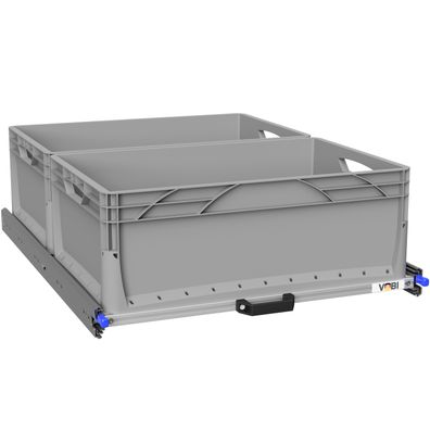 Heckauszug 800 mm Kastenwagen Camper bis 4 Boxen Schwerlastauszug Selbstausbau