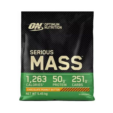 Optimum Nutrition Serious Mass (12lbs) Chocolate Peanut Butter