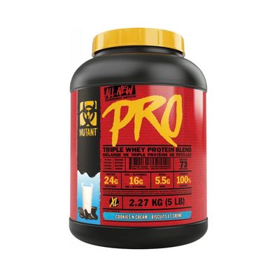 Mutant Hardcore Whey (5lbs) Cookies and Cream