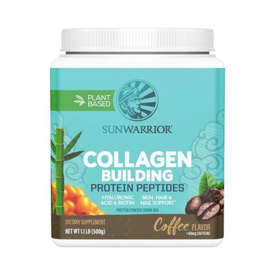 Sunwarrior Collagen Building Protein Peptides (500g) Coffee (+ Caffeine)