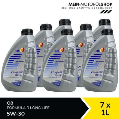 Q8 Formula R Long Life 5W-30 7x1 Liter
