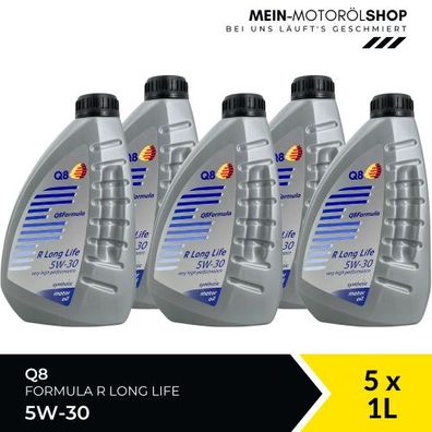 Q8 Formula R Long Life 5W-30 5x1 Liter