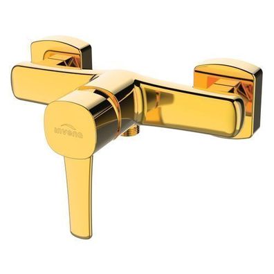 Brausearmatur Wasserhahn Glamour Brausebatterie für Badezimmer in Gold