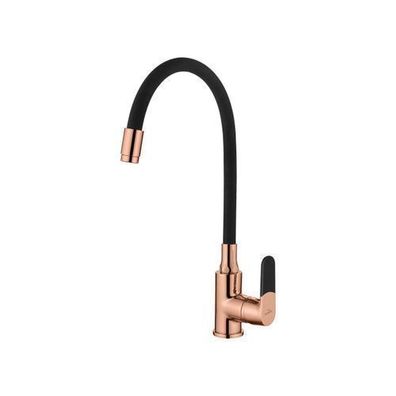 Küchenarmatur Wasserhahn MAGIC Küchenmischer für Küche in Schwarz-RoseGold