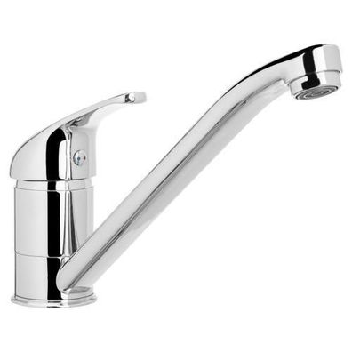 Küchenarmatur Wasserhahn PEREA Küchenmischer für Küche in Silber