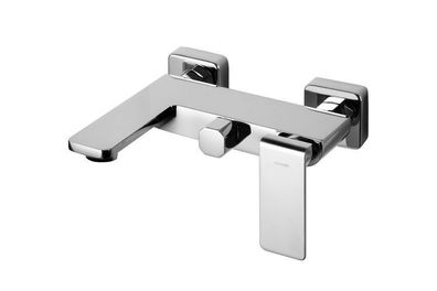 Badewannenarmatur Wasserhahn TRINO Wannenarmatur Wannenbatterie in Chrom