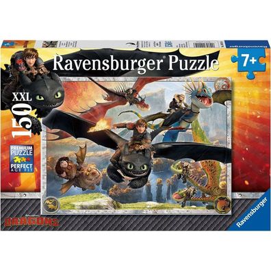Ravensburger Puzzle How to Train Your Dragon: die guten Drachen XXL 150 Teile