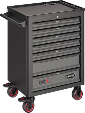 VIGOR Werkstattwagen Series L leer V1901 L x B x H: 723 mm x 459 mm x 1002 mm