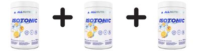 3 x Allnutrition Isotonic, Orange - 700g