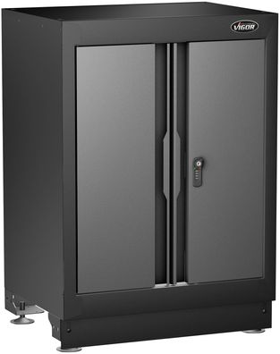 VIGOR Doppelflügeltür-Unterschrank 676 mm V6000-02 L x B x H: 676 x 500 x 953 mm