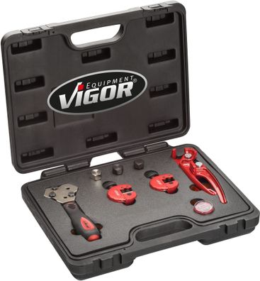 VIGOR Bördelgerät Satz V5513 9-teilig Anzahl Werkzeuge: 9