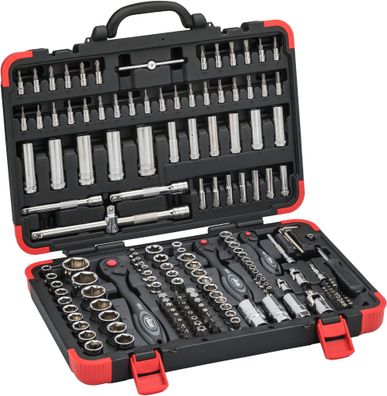 VIGOR Steckschlüssel Satz V2461N 1/4", 5/16", 1/4", 3/8", 1/2" E Profil, Außen