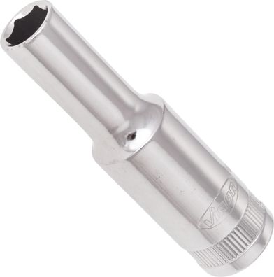 VIGOR Steckschlüsseleinsatz lang V2016N 3/8" Außen Sechskant Profil SW 8 mm