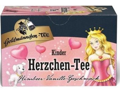 Goldmännchen Tee Kinder Herzchen-Tee 20 x 2,3g Teebeutel