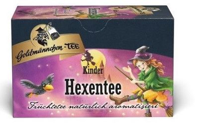 Goldmännchen Tee Kinder Hexentee 20 x 2,5g Teebeutel