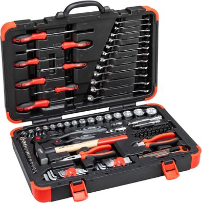 VIGOR Werkzeugkoffer universal V4425N 1/4", 1/2" Außen Doppelsechskant Profil